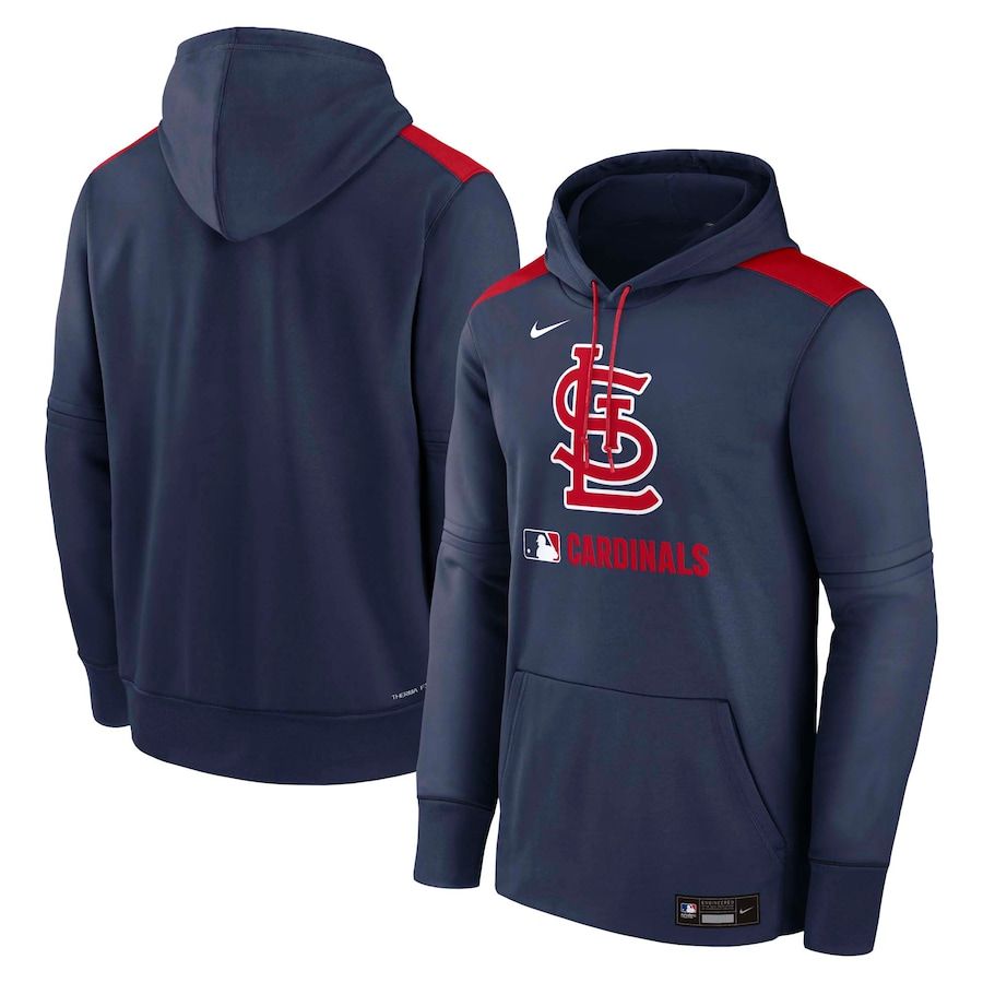 Men 2025 MLB St.Louis Cardinals Drak blue Nike hoodie style 1->washington nationals->MLB Jersey